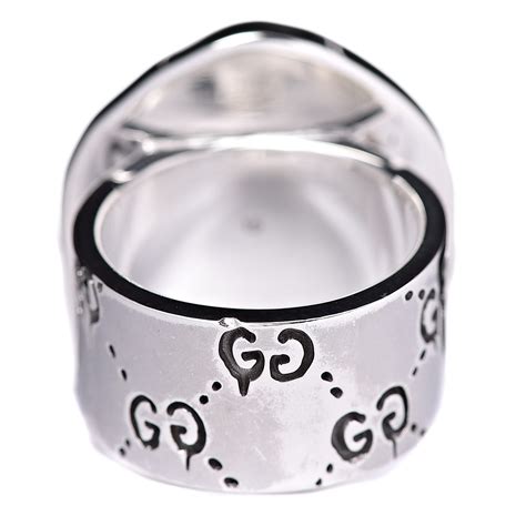 gucci skull ring men|Gucci ghost ring women.